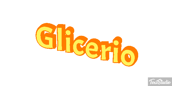 Glicerio Efekt tekstowy