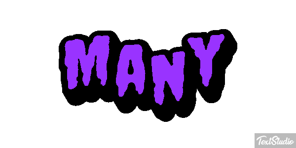 Many テキスト効果