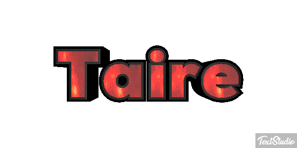 Taire Text effect