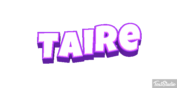 Taire Text effect