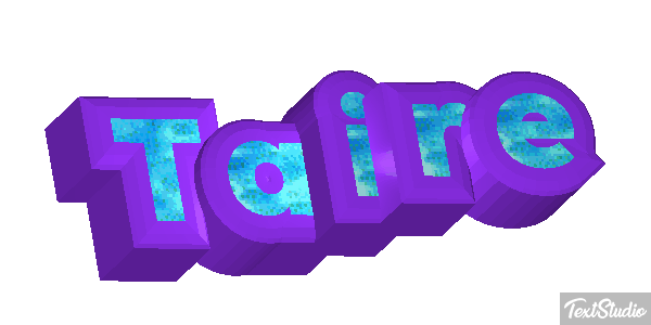 Taire Text effect