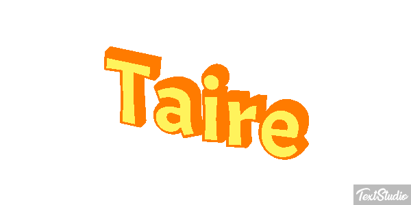Taire Text effect
