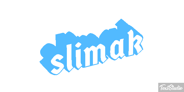 ślimak Текстовый эффект