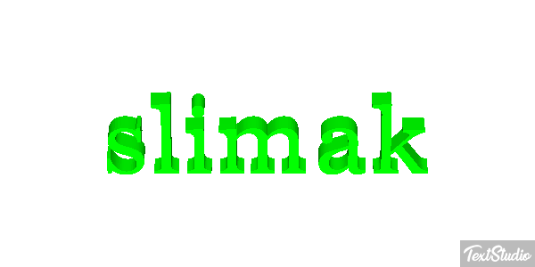 ślimak Текстовый эффект