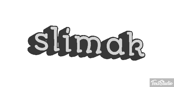 ślimak Текстовый эффект