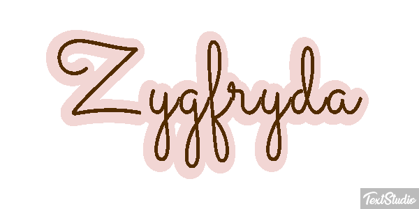 Zygfryda Tekst effect