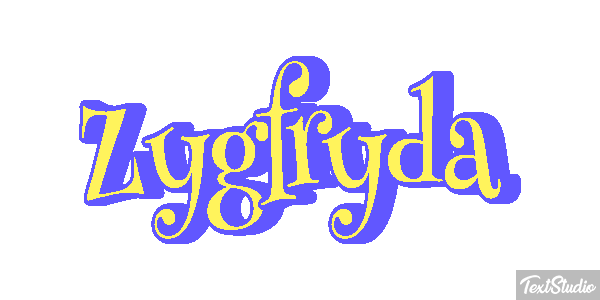 Zygfryda Tekst effect