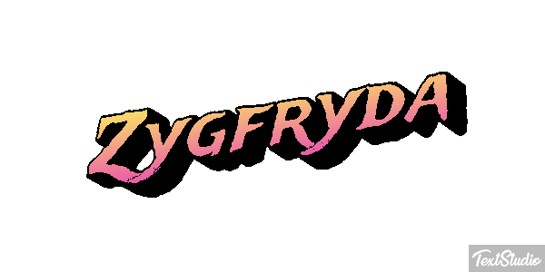 Zygfryda Tekst effect