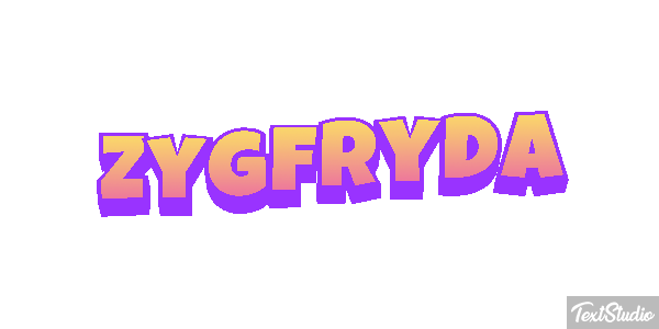 Zygfryda Tekst effect