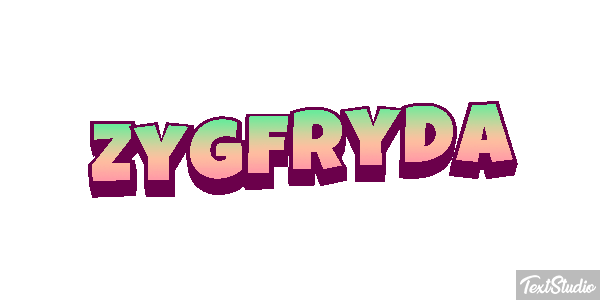 Zygfryda Tekst effect