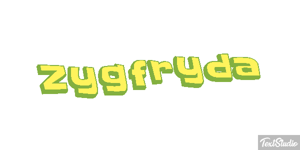 Zygfryda Tekst effect
