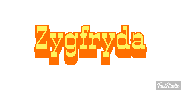 Zygfryda Tekst effect