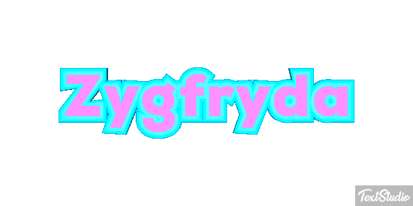 Zygfryda Tekst effect