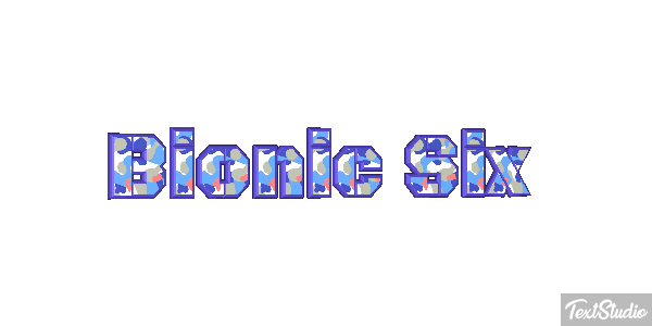 Bionic Six テキスト効果