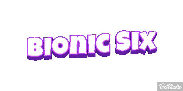 Bionic Six テキスト効果