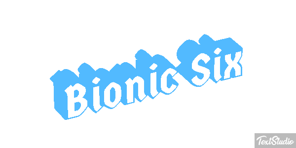 Bionic Six テキスト効果