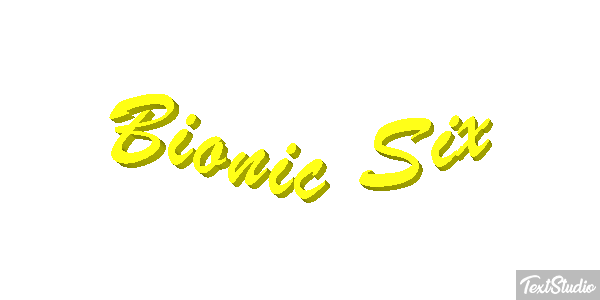 Bionic Six テキスト効果