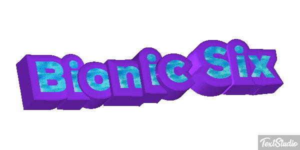 Bionic Six テキスト効果