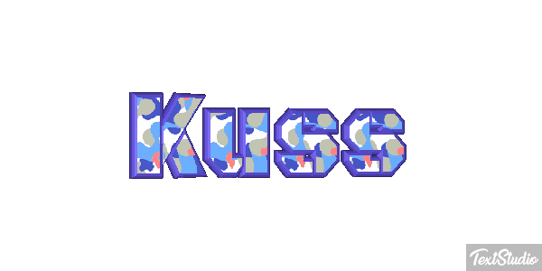 Kuss Texteffekt