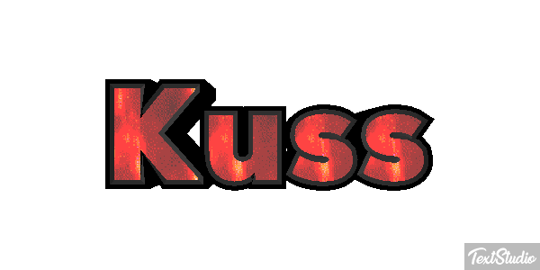 Kuss Texteffekt