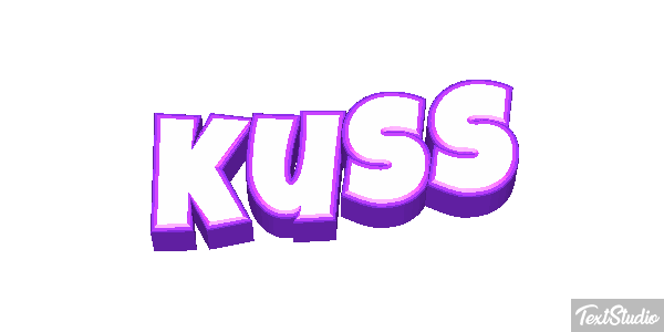 Kuss Texteffekt