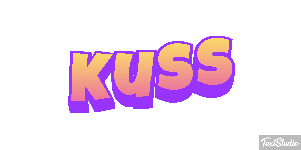 Kuss Texteffekt