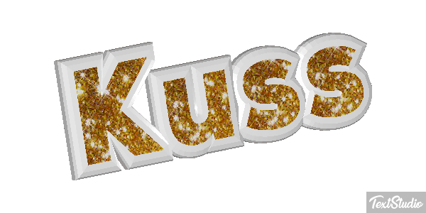 Kuss Texteffekt