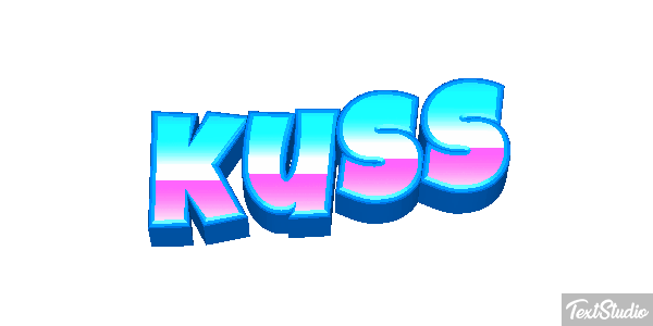 Kuss Texteffekt