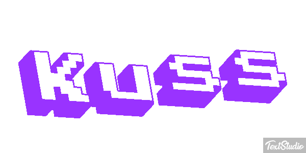 Kuss Texteffekt