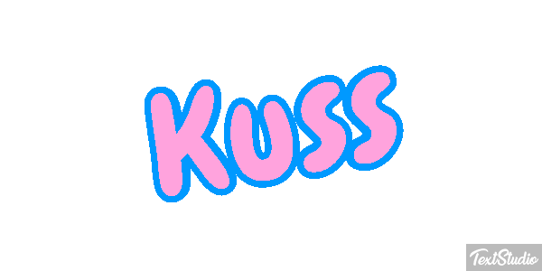 Kuss Texteffekt