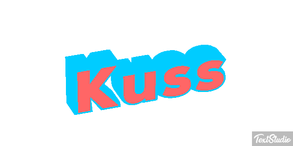 Kuss Texteffekt
