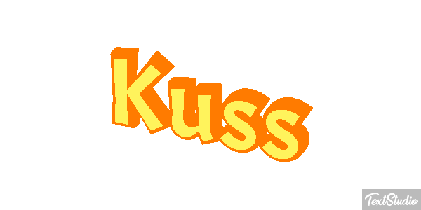 Kuss Texteffekt