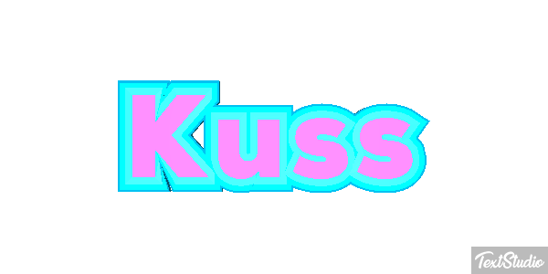 Kuss Texteffekt
