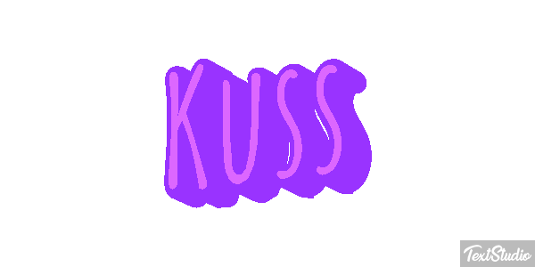 Kuss Texteffekt