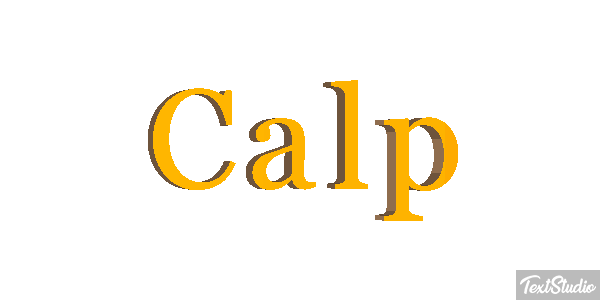 Calp Efekt tekstowy