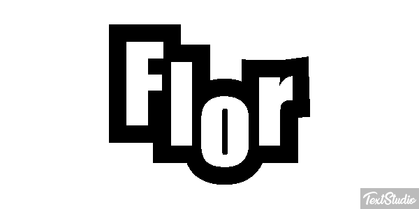 Flor Текстовый эффект