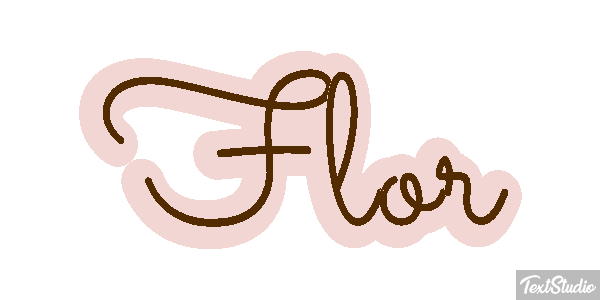 Flor Текстовый эффект
