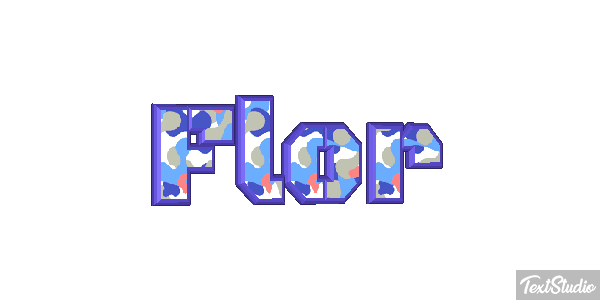 Flor Текстовый эффект