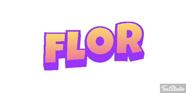 Flor Текстовый эффект