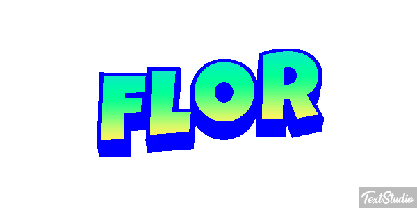 Flor Текстовый эффект