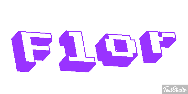 Flor Текстовый эффект