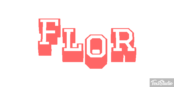 Flor Текстовый эффект