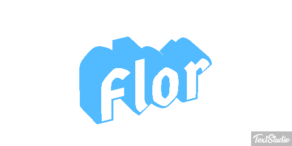 Flor Текстовый эффект