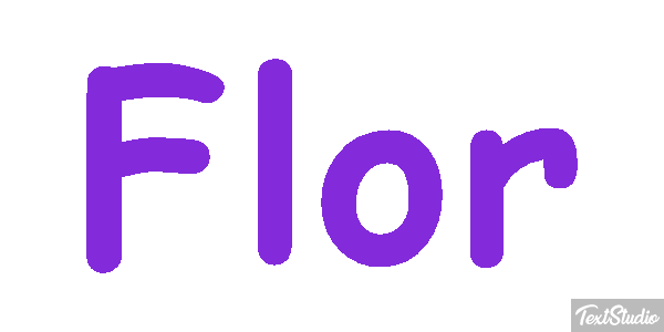 Flor Текстовый эффект