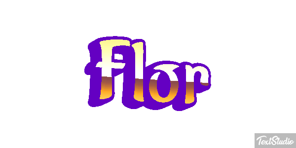 Flor Текстовый эффект