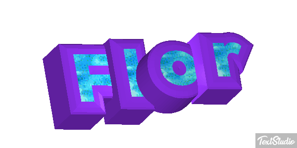Flor Текстовый эффект