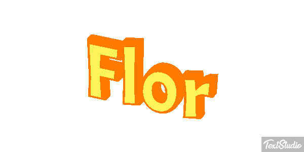 Flor Текстовый эффект