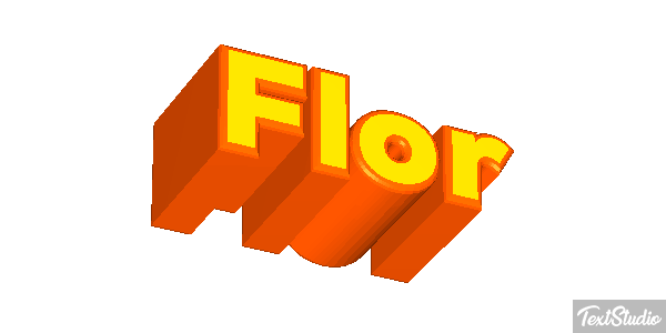 Flor Текстовый эффект