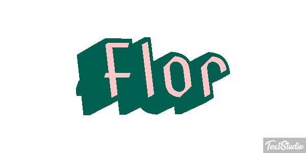 Flor Текстовый эффект