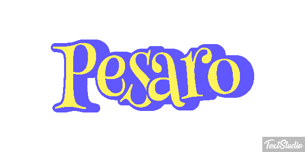 Pesaro Efekt tekstowy